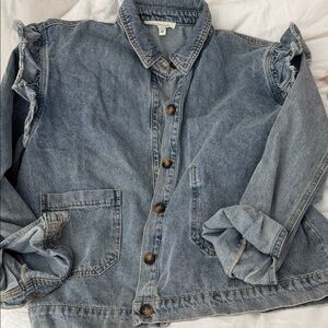 Women's Blue Denim Jean Jacket